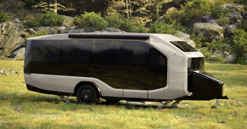 Pebble Flow EV Travel Trailer: Glamping Goes Electric