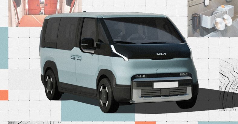 Kia Has Revealed Its Electric Camper to Rival VW,s ID.Buzz Kia Has Revealed Its Electric Camper to Rival VW,s ID.Buzz