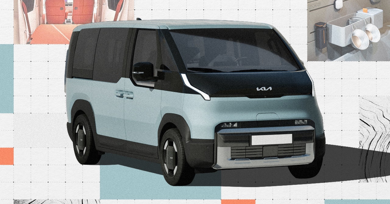 Kia Has Revealed Its Electric Camper to Rival VW,s ID.Buzz Kia Has Revealed Its Electric Camper to Rival VW,s ID.Buzz