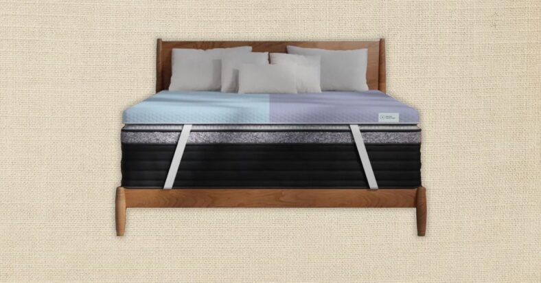 This Split Mattress Topper Made for Partners Who Can’t Agree This Split Mattress Topper Made for Partners Who Can’t Agree