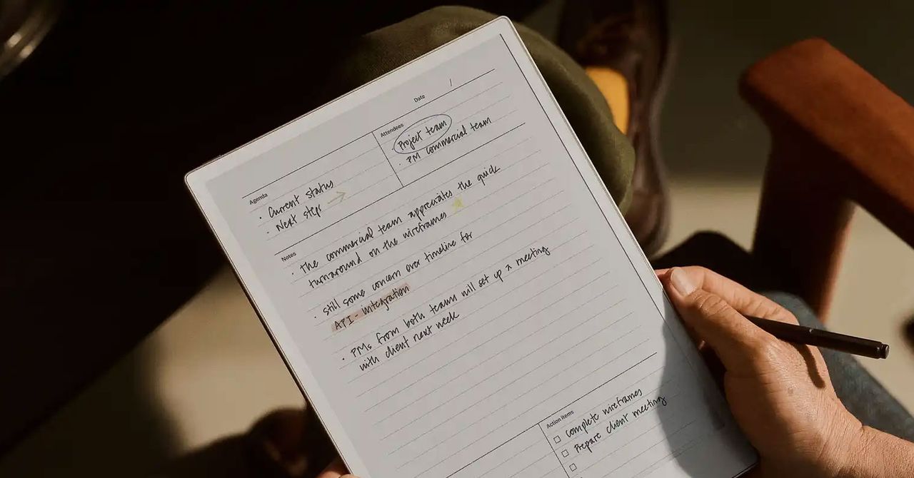 ReMarkable Tablets Just Got a Bunch of New Templates to Boost Your Productivity